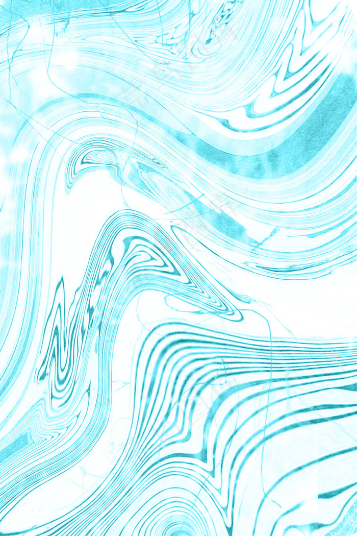 蓝色渐变流体大理石底纹背景