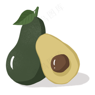 食品健康水果牛油果