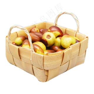 方形编织筐冬枣