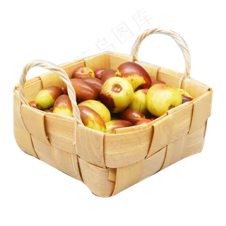 方形编织筐冬枣