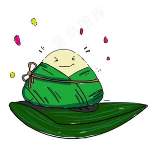 卡通端午节粽子插图