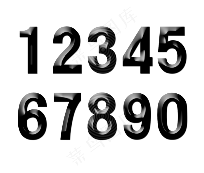 原创数字字体设计