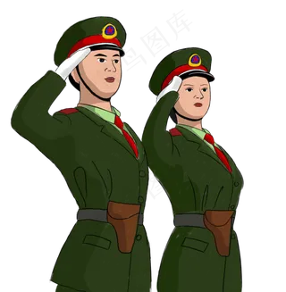 创意革命军人建军节