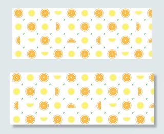 夏日柠檬矢量文艺banner