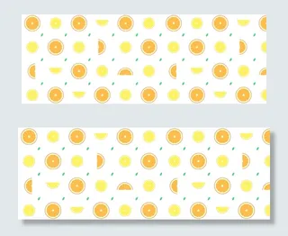 夏日柠檬矢量文艺banner