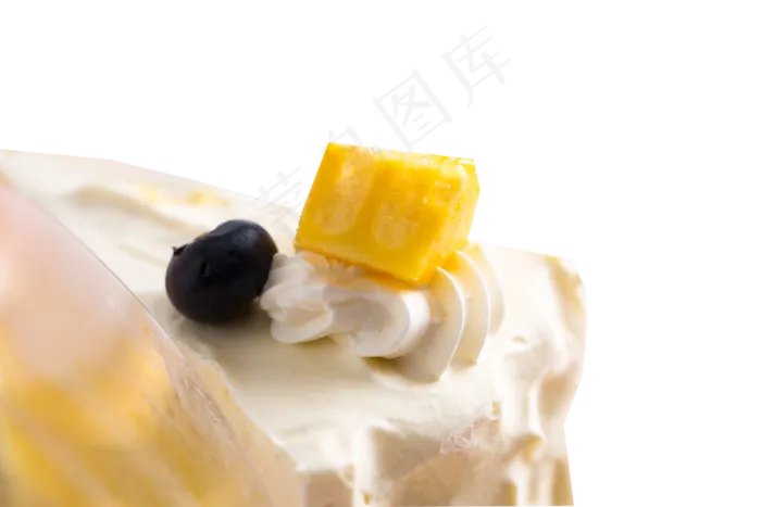 蛋糕奶油水果好吃