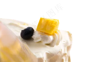 蛋糕奶油水果好吃