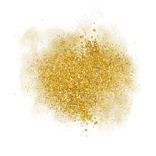 金色金粉,免抠元素