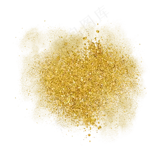 金色金粉,免抠元素