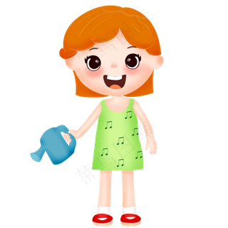 卡通人物儿童节教师节六一小报P