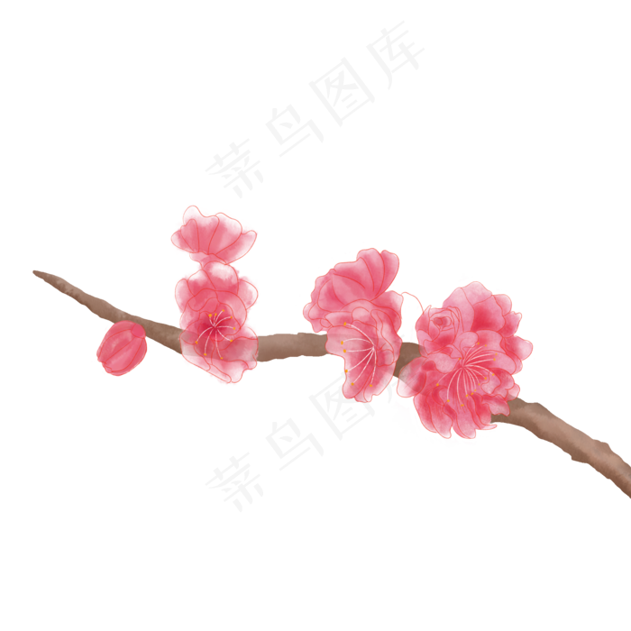中国风古风花朵
