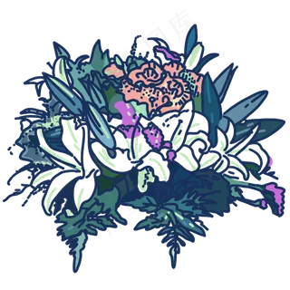 白色百合花 白色百合花