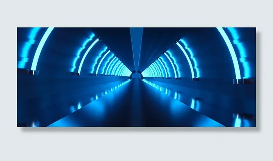 超时空炫光隧道空间