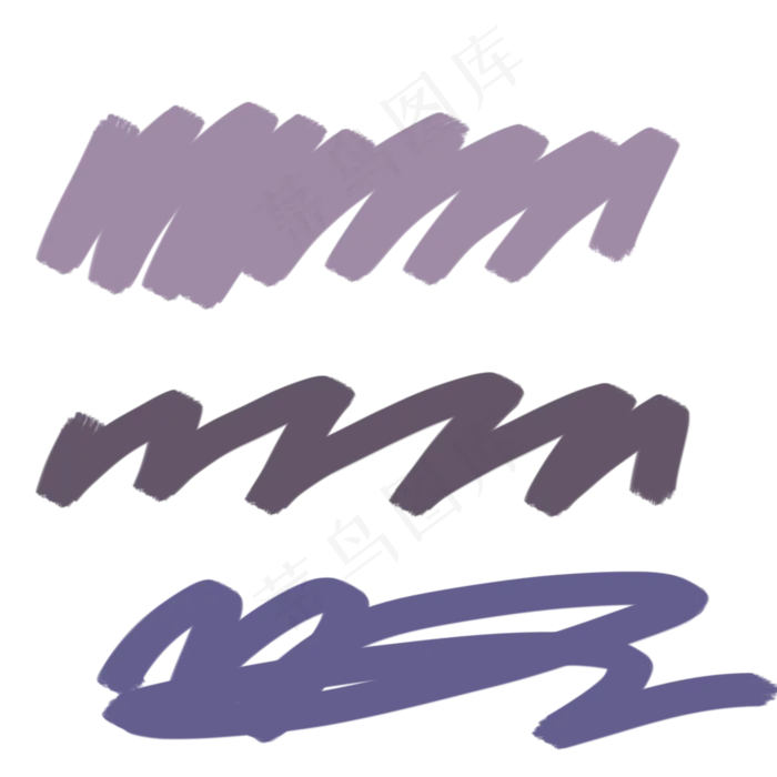 自由粉笔笔刷素材(2000*2000px 72 dpi )