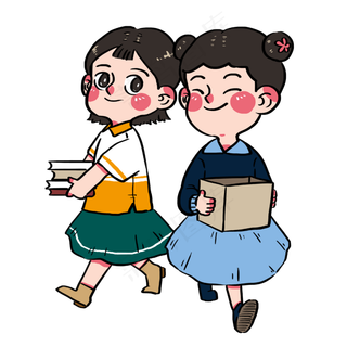 五一劳动节帮助好朋友一起整理书