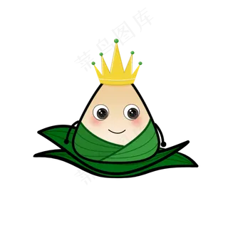 端午节绿色粽子