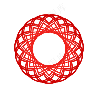 红色传统习俗剪纸,免抠元素