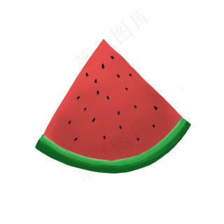清凉夏日切块西瓜可口水果饮品海
