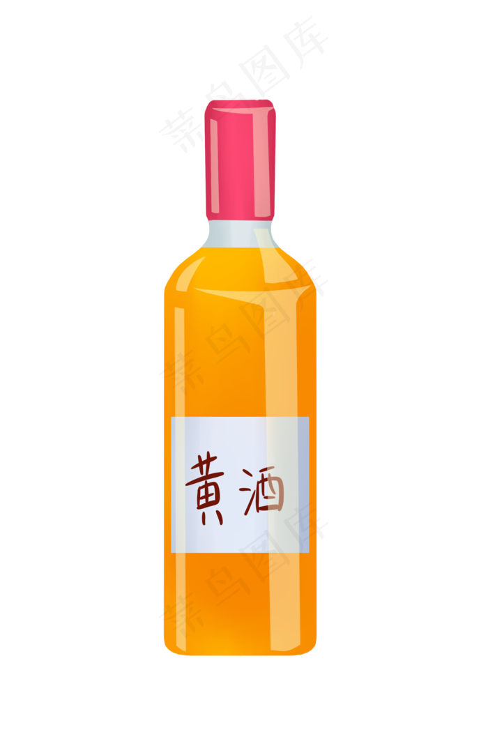 可爱端午黄酒装饰(2000X3000(DPI:300))psd模版下载