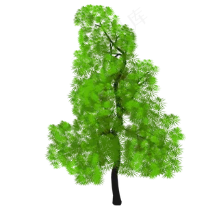 春天树木免抠素材