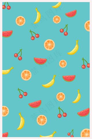 创意金发女子健康生活水果卡片矢量图