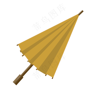 清明节雨伞png素材