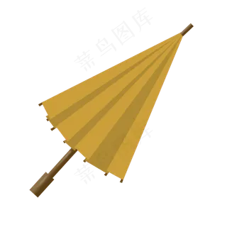 清明节雨伞png素材