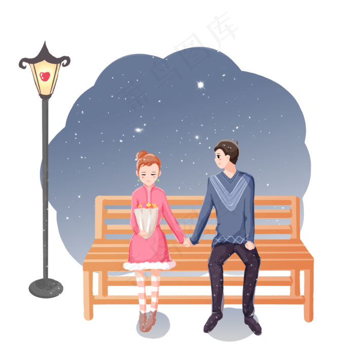 情人节约会的情侣