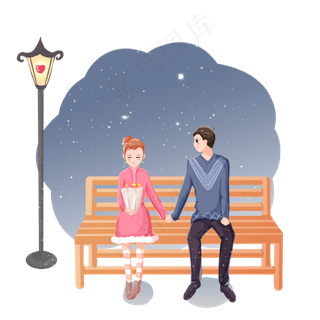 情人节约会的情侣