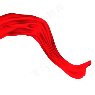 建党节国庆节日红色丝绸