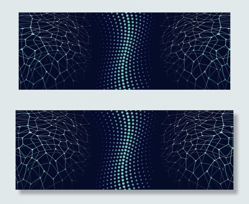 时尚个性抽象底纹banner