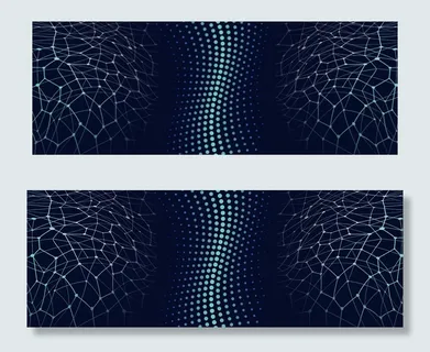 时尚个性抽象底纹banner