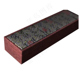 红色立体包装盒子元素