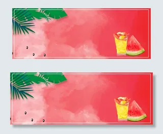 夏日果饮水果banner