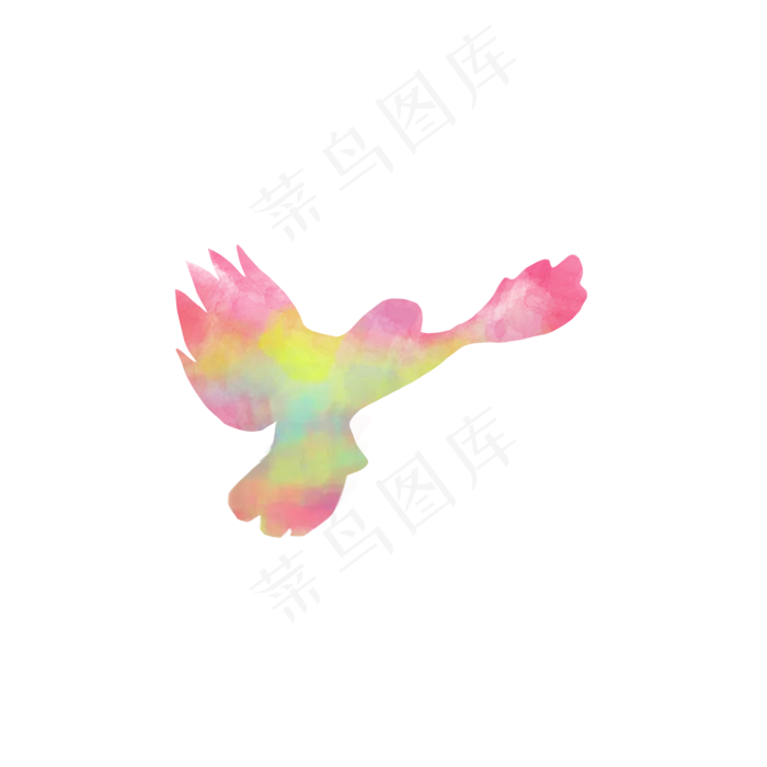 水彩和平鸽(2000*2000px 72 dpi )psd模版下载