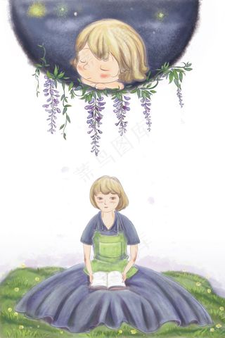 妈妈和梦境中的小孩