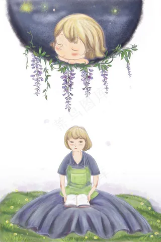 妈妈和梦境中的小孩