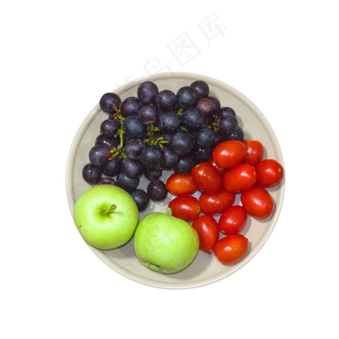 一盘新鲜水果