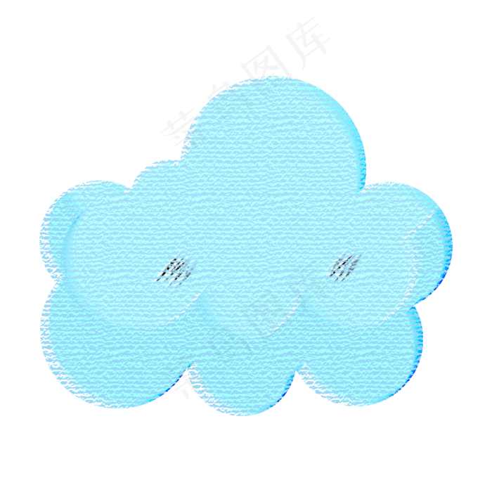 儿童节云朵装饰