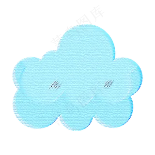 儿童节云朵装饰