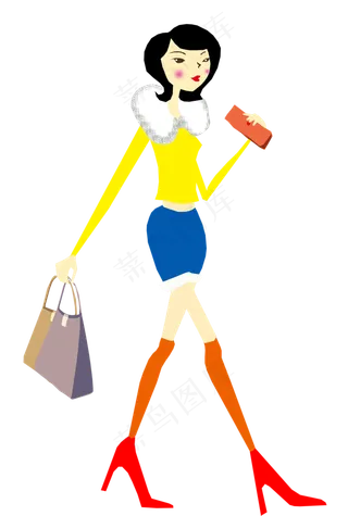 618购物节购物女生