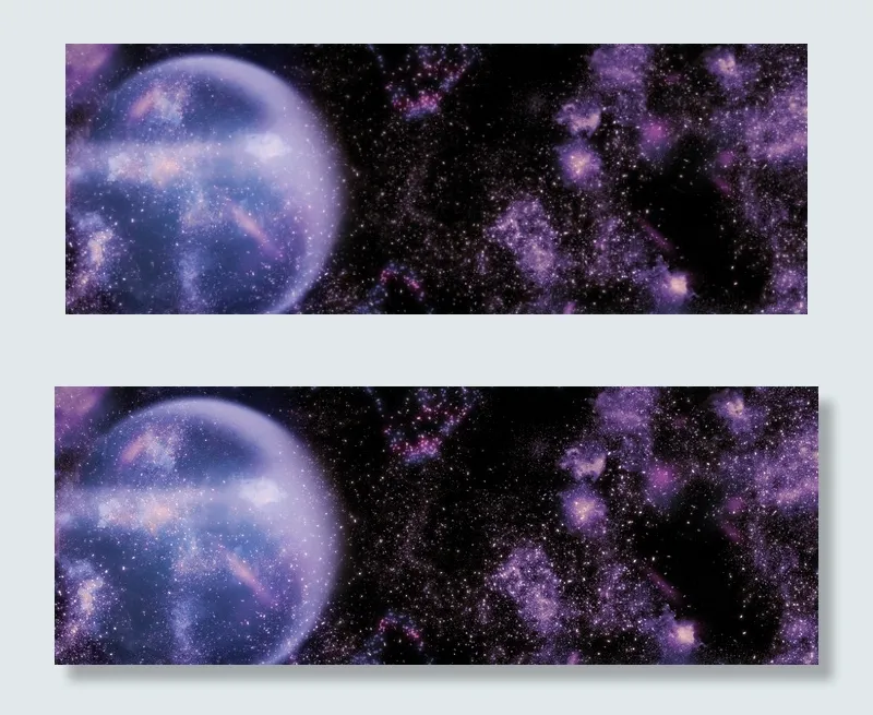 梦幻星空闪耀宇宙蓝