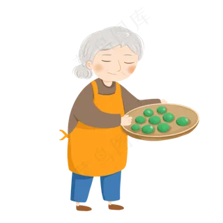 清明节奶奶青团