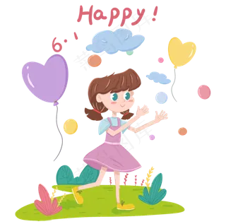 儿童节快乐节日