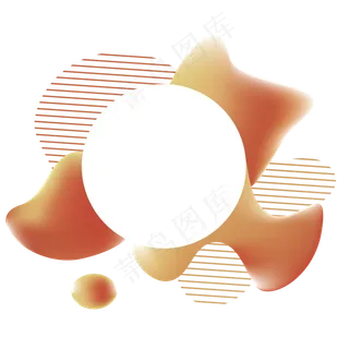 618流体渐变促销标签