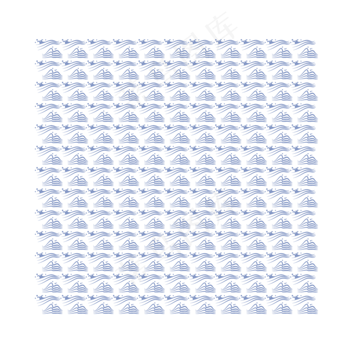 古典传统中式浪花水纹底纹矢量元,免抠元素(1024*1369px 72 dpi )ai矢量模版下载