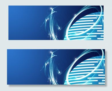 大气吸尘器促销科技蓝色banner