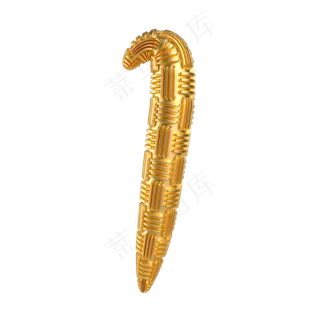 金属质感倒计时周年庆数字1,免抠元素