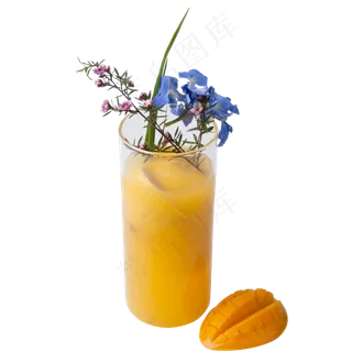 冰冻芒果汁,免抠元素