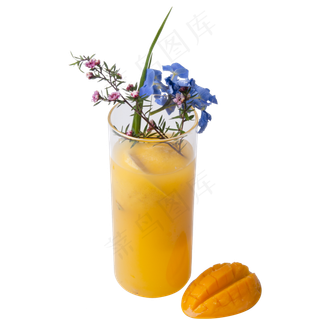 冰冻芒果汁,免抠元素